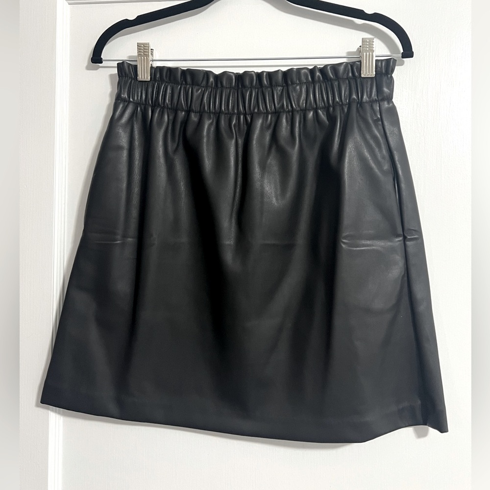 NWT Loft Faux Leather Skirt